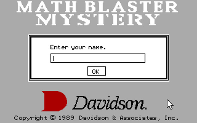 Math Blaster Mystery Image