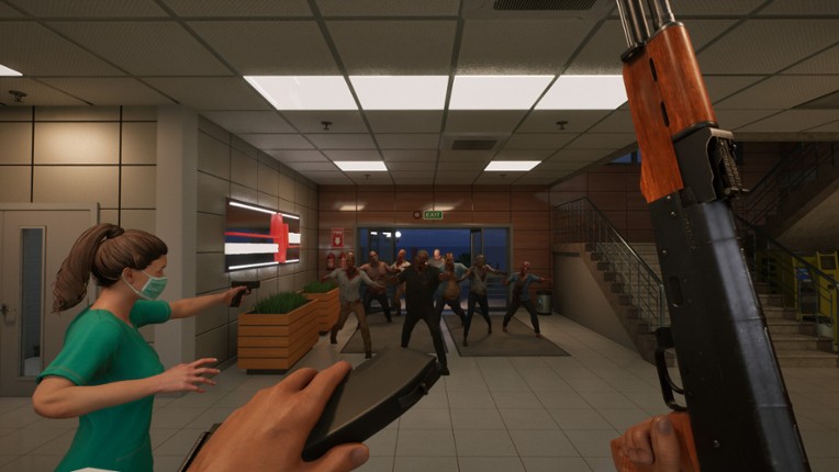 Mercy Station - Zombie Hospital Simulation screenshot