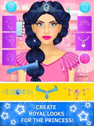 Princess Makeup and Hair Salon. Games for girls Image