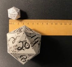 Printable Paper Dice Image