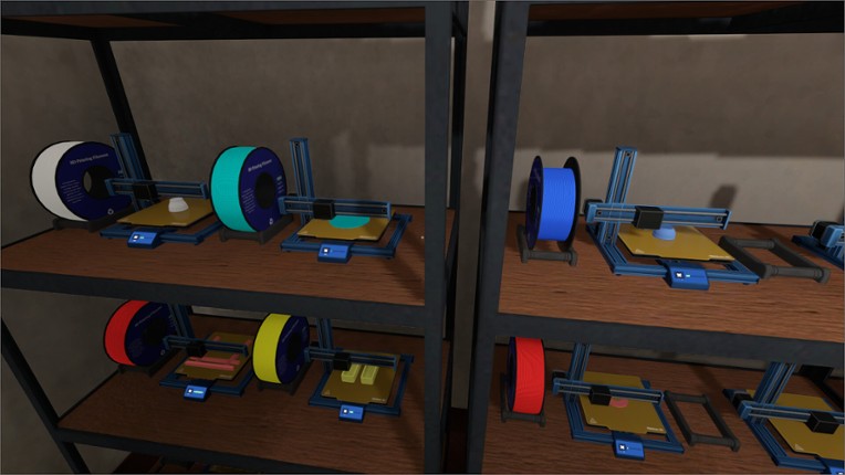 Printfarm Simulator screenshot