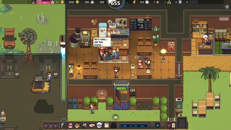 SkyBrew: Entropic Strategist screenshot