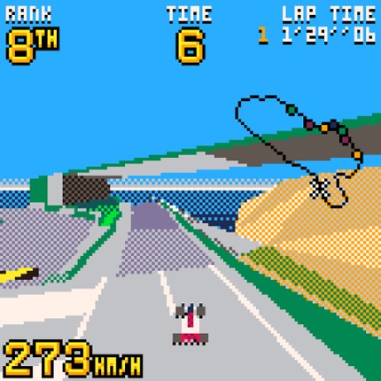 Virtua Racing Demake Image