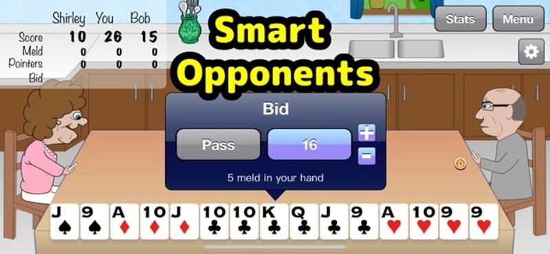 3 Hand Pinochle screenshot