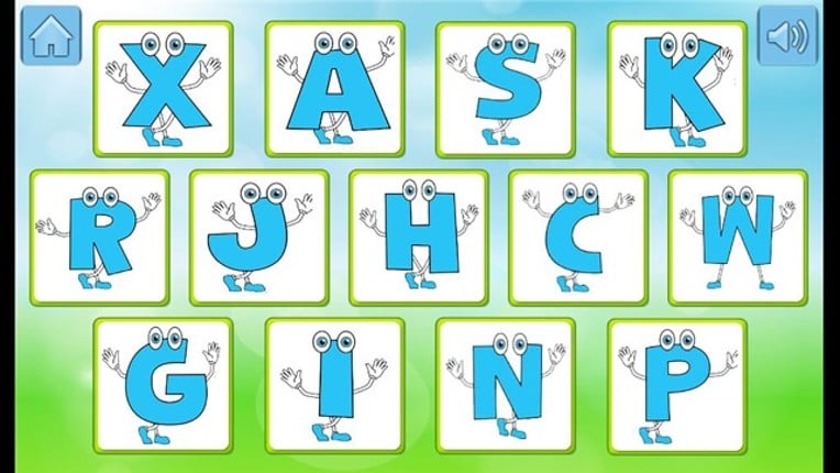 Alphabet  Memory Game-ABC screenshot