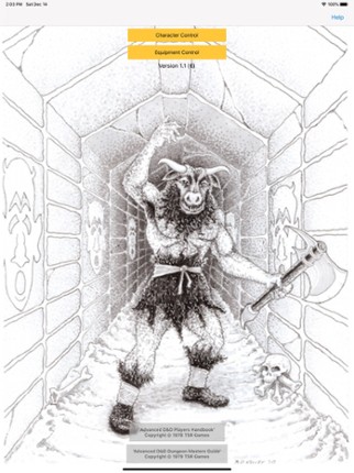 Character Gen for 1st Ed DnD screenshot