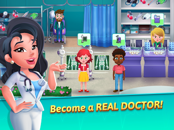 Medicine Dash: Hospital Game Image