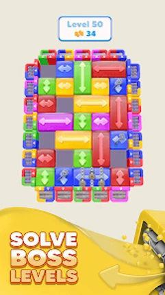 Color Blocks 3D: Slide Puzzle screenshot