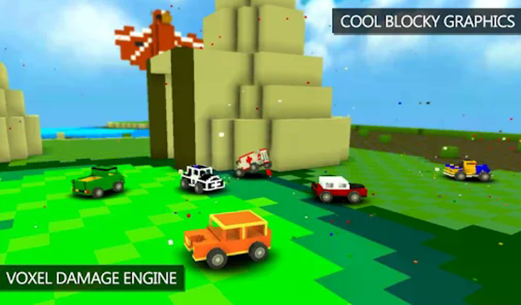 Blocky Demolition Derby screenshot