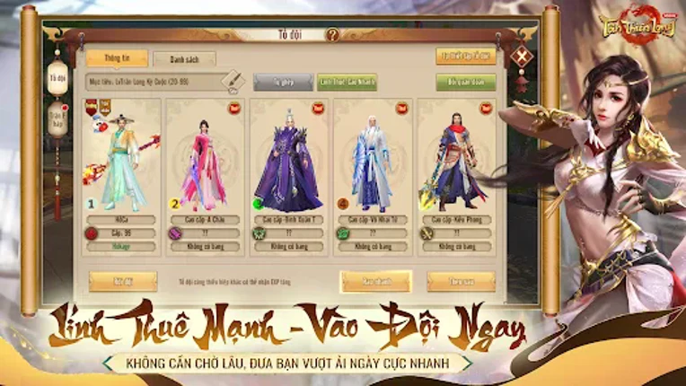 Tân Thiên Long Mobile screenshot