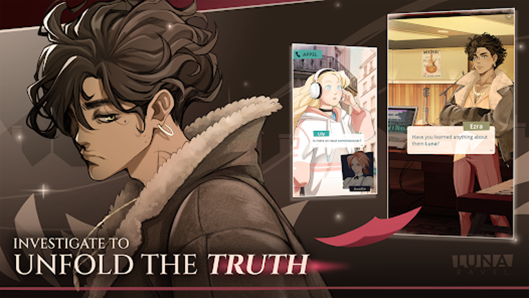 Luna Ravel - Interactive Story screenshot