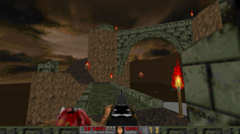Escape to Deltz - Doom map screenshot