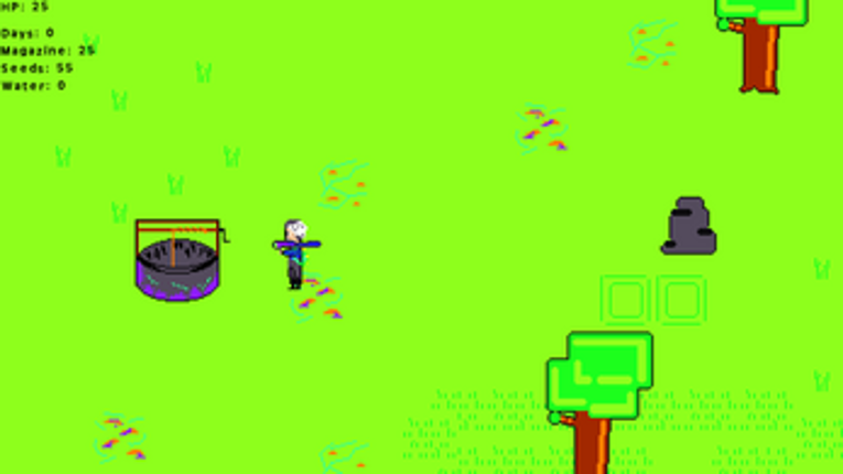 Melon Seeds Zombie Defense Alpha screenshot