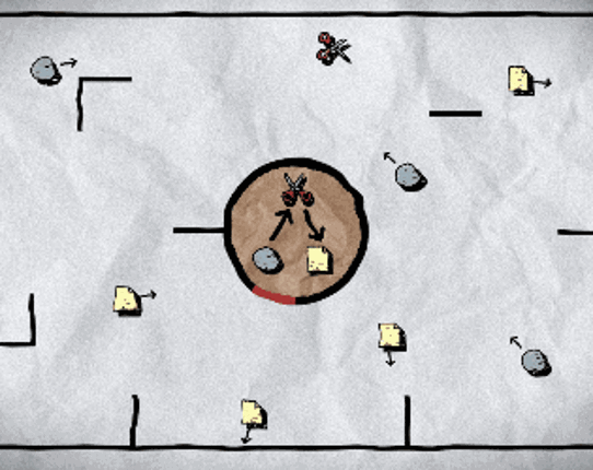 Tag paper scissors screenshot