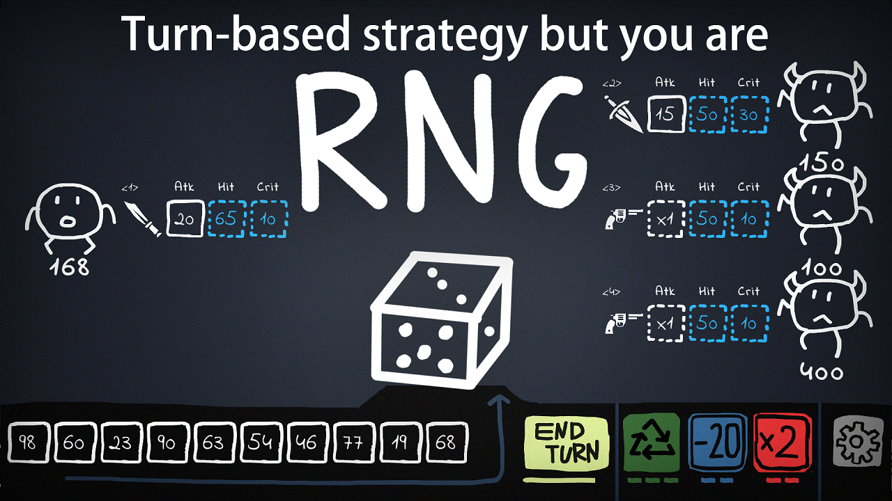 Games like Turn-based strategy but you are RNG