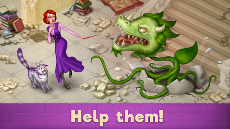 Magic Mansion: Match-3 screenshot