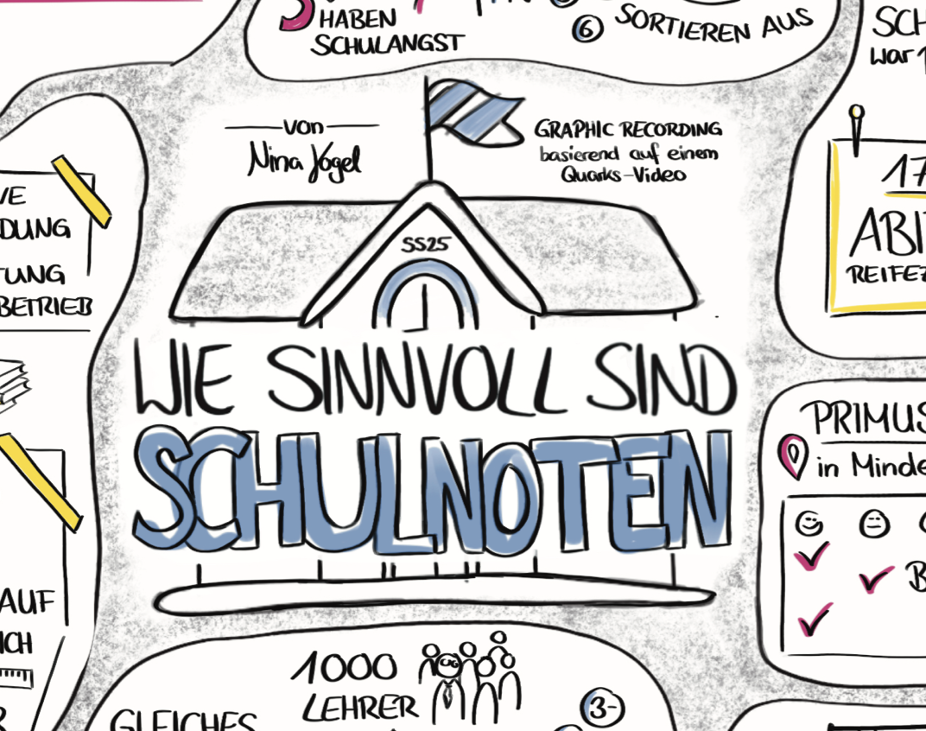 Games like Graphic Recording: Wie sinnvoll sind Schulnoten