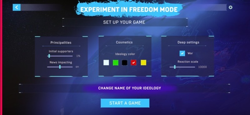 Ideology Rush screenshot