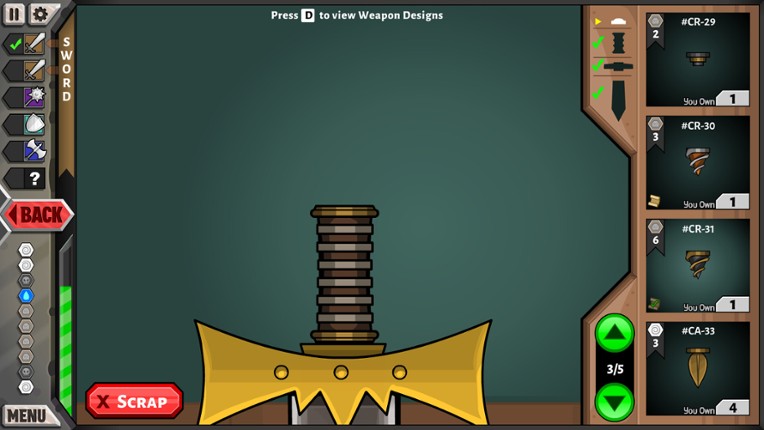 Jacksmith: Weapons and Warriors screenshot