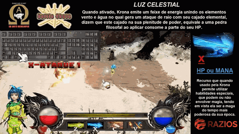 Krona "Battle Chase" screenshot