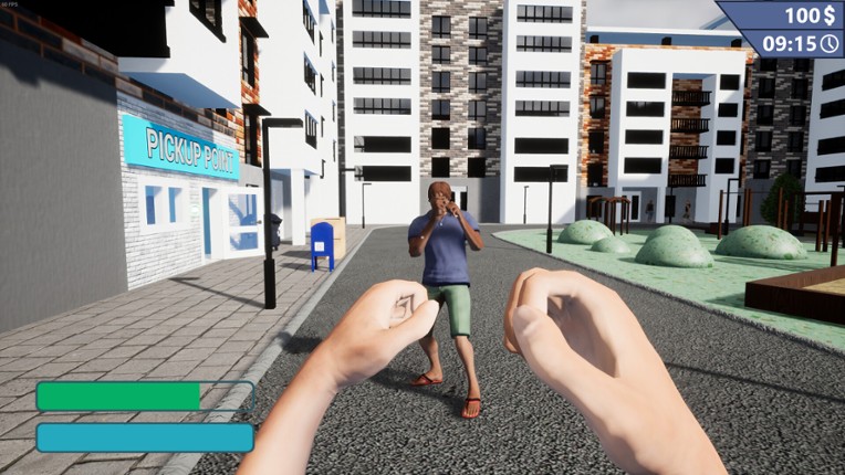 Pickup Point Simulator screenshot