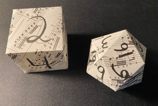 Printable Paper Dice Image