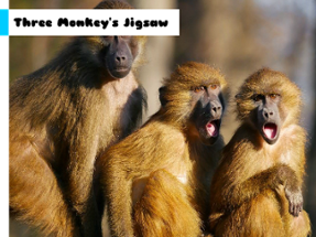 Three Monkey's Jigsaw Image