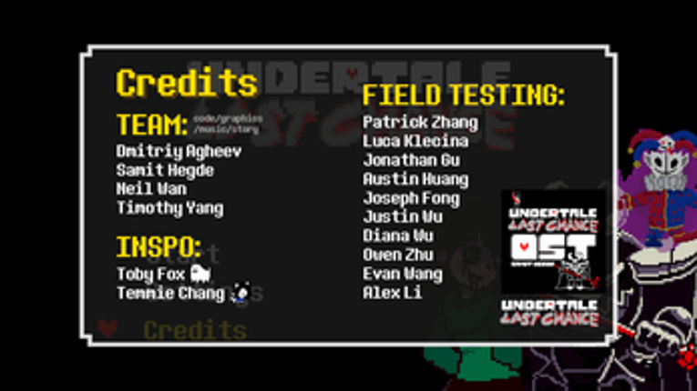 Undertale: Last Chance screenshot