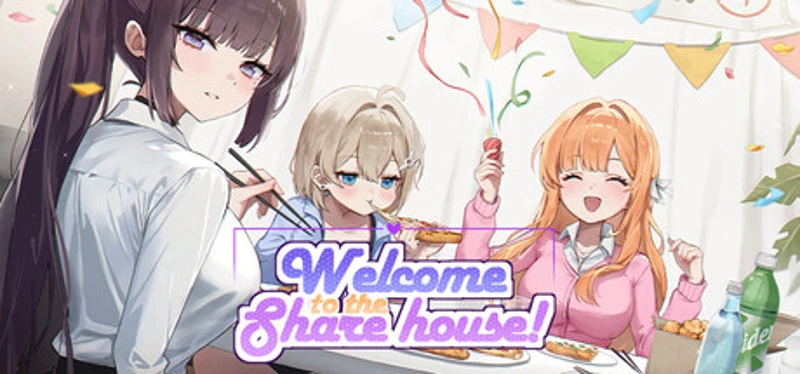 Welcome to the Sharehouse! ~ domestic life with three cute girls~ Image
