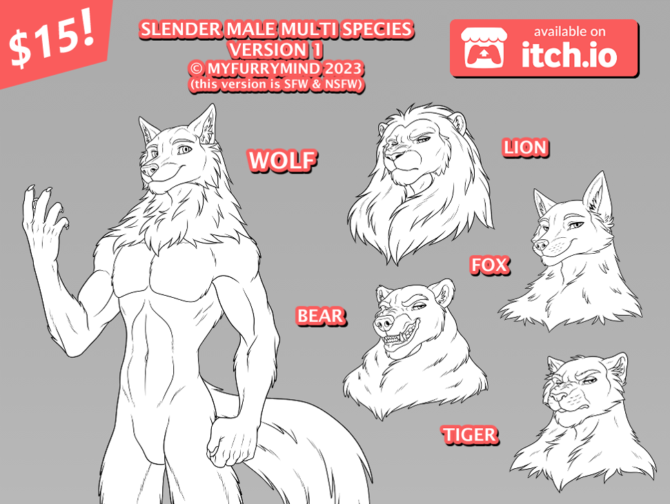 Games like Base - Slender Male Multi Species V1 (SFW)