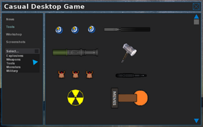 Casual Desktop Game screenshot