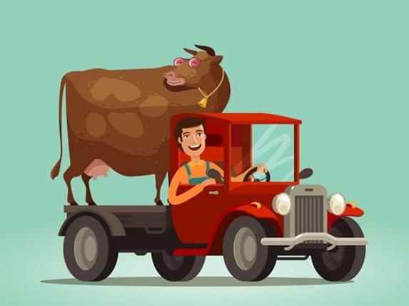 Cute Trucks For Kids Coloring Image