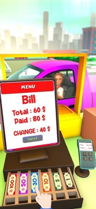 Food Simulator Drive thru Game screenshot
