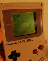 Game Boy Birthday Image