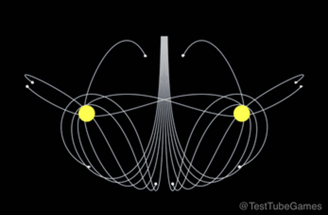 Gravity Simulator screenshot
