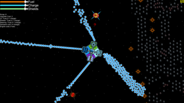 Space Robot on a Space Ship Image