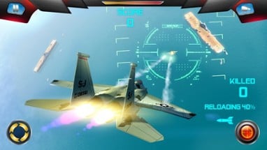 Jet Fighter Ocean At War Image