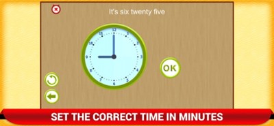 Math Telling Time Clock Game Image