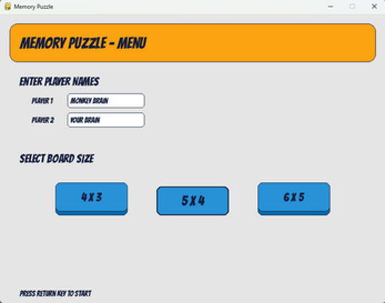 Memory Puzzle Image