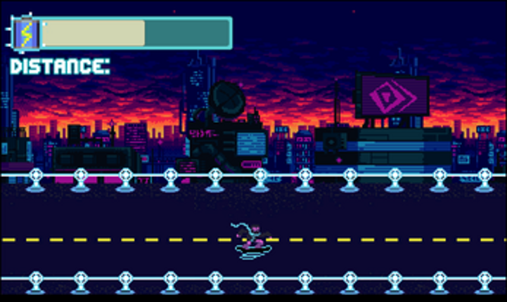 Neon Skater Image
