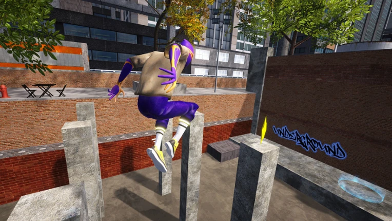Parkour Game Simulator Rooftops Stunts screenshot