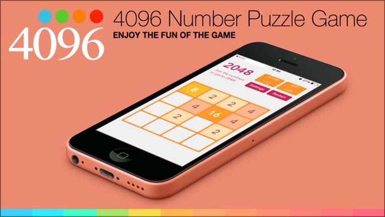 Play Number Game 4096 screenshot