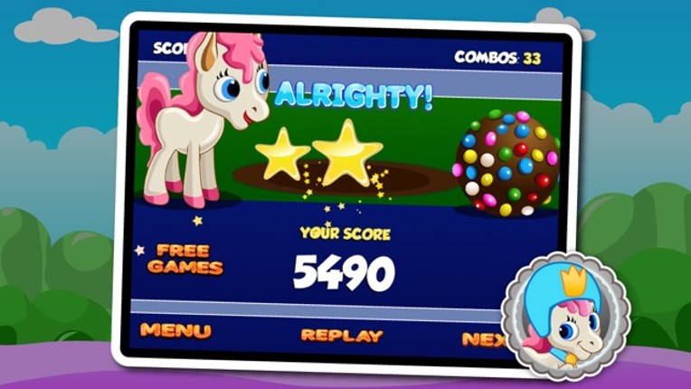 Pony Princess Jump Flyer - My Flappy Unicorn Ride in Little Rainbow Disco Kingdom screenshot
