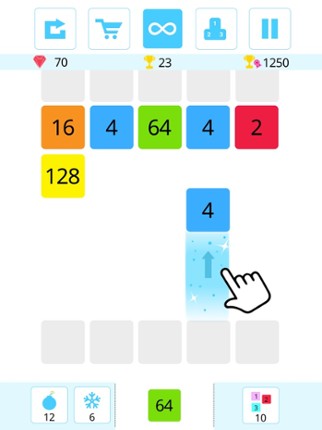 Shoot and Merge the numbers Image