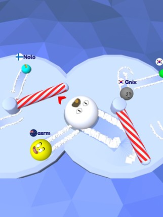 Snow Roll.io screenshot