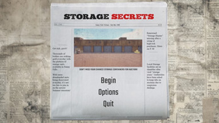 Storage Secrets screenshot
