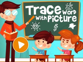 Trace Words With Picture Image