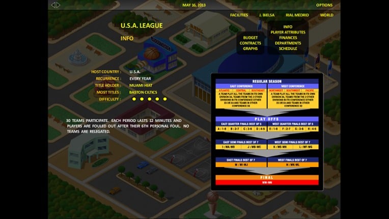 World Basketball Tycoon screenshot