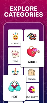 5 Second Rule Adult Party Game Image