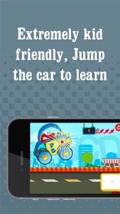 Alphabet car game for kids,for Toddler,Preschooles screenshot